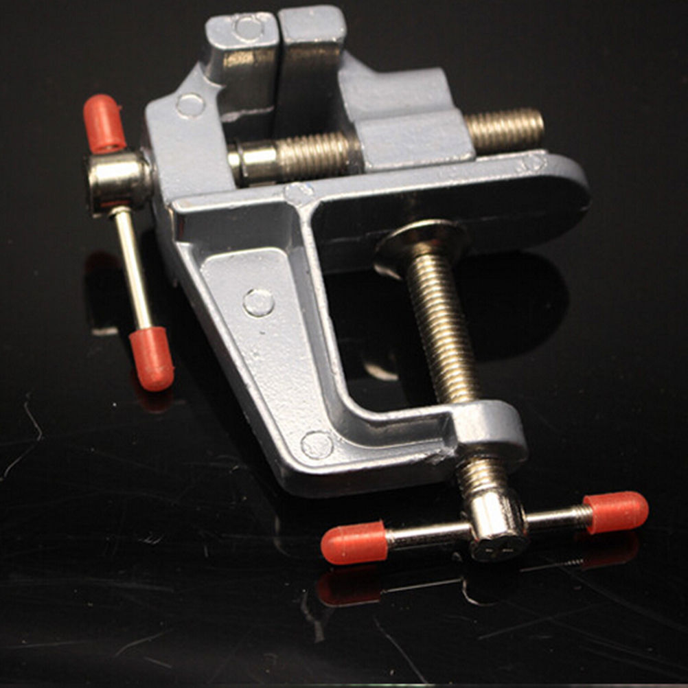 Mini Clamp-On Bench Vice for Hobby & Electronics by HitMyNeed
