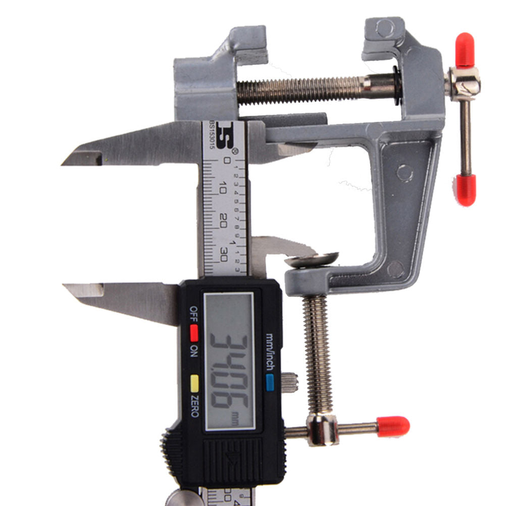 Mini Clamp-On Bench Vice for Hobby & Electronics by HitMyNeed