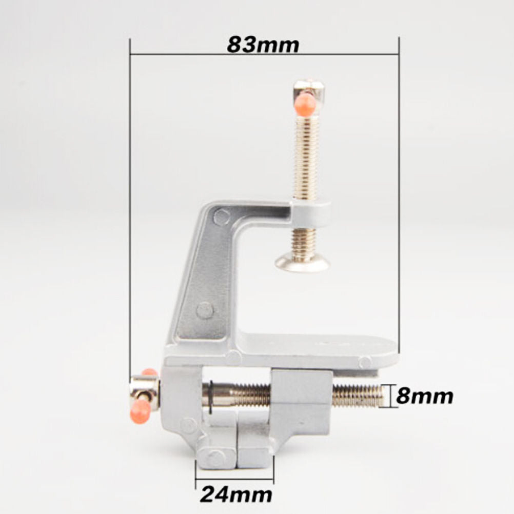 Mini Clamp-On Bench Vice for Hobby & Electronics by HitMyNeed