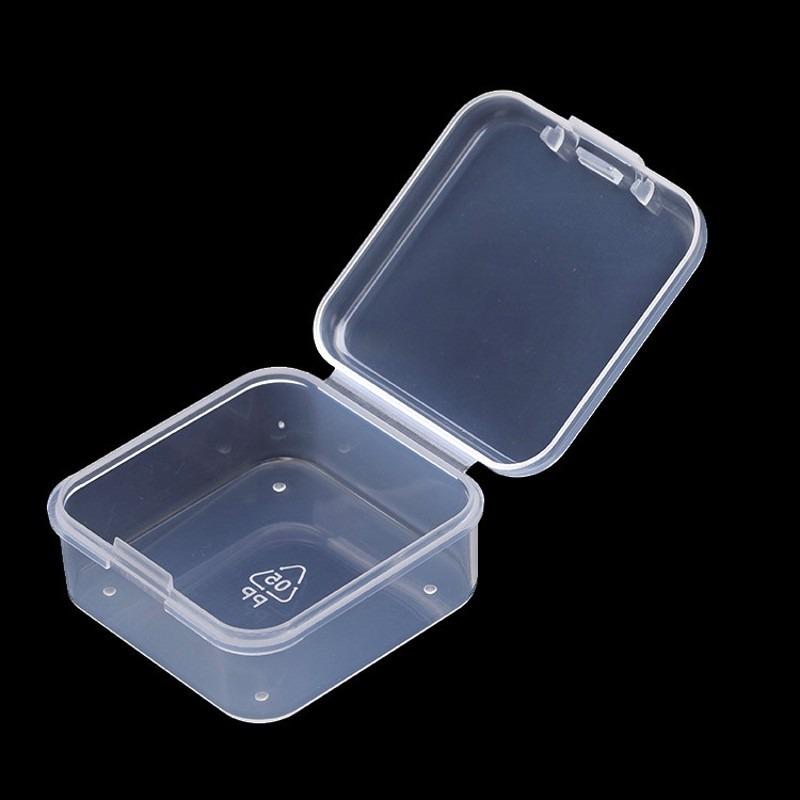 Mini Clear Plastic Jewelry Storage Boxes (Set of 6) by HitMyNeed