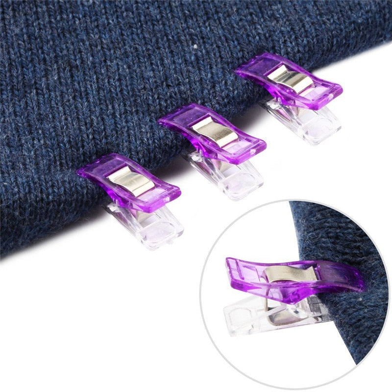 Mini Clear Quilt Binding Clips 20 Pack by HitMyNeed