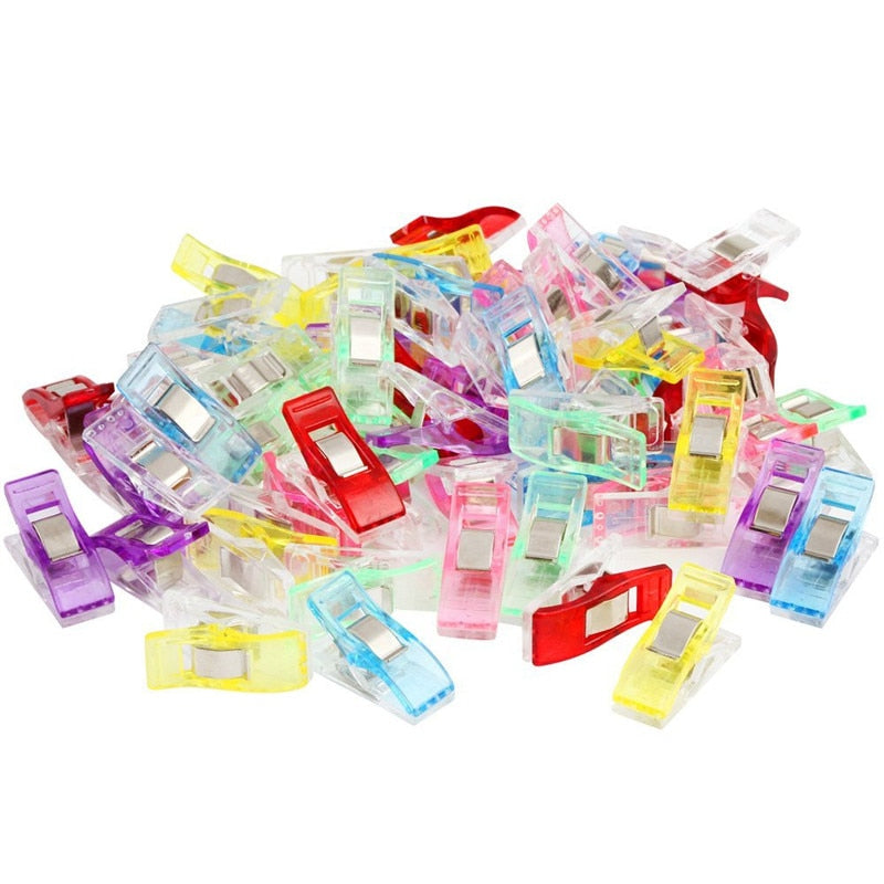 Mini Clear Quilt Binding Clips 20 Pack by HitMyNeed