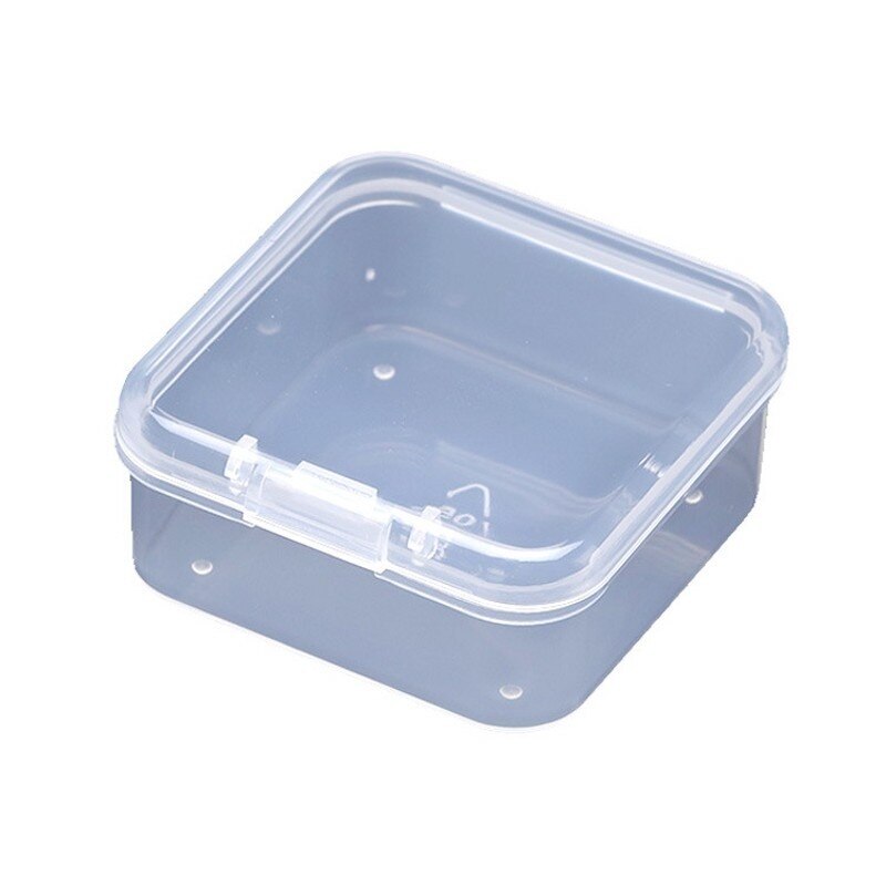 Mini Clear Square Storage Boxes 6-Pack by HitMyNeed