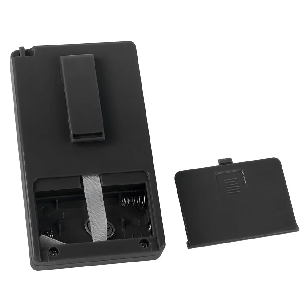 Mini Clip-On FM Radio with Digital Clock & Earphones by HitMyNeed