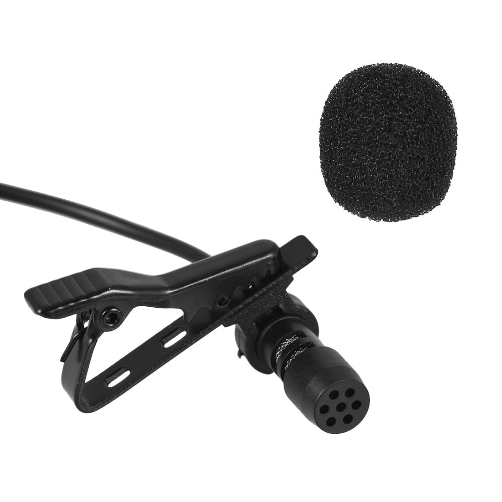 Mini Clip-On Phone Microphone with 3.5mm Jack by HitMyNeed