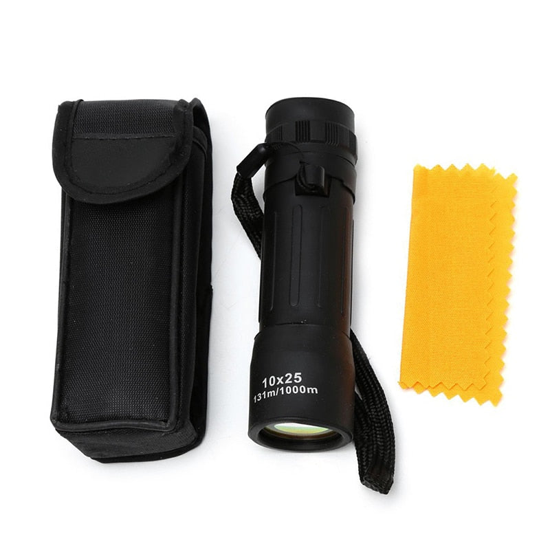 Mini Compact Monocular Telescope with Carry Pouch by HitMyNeed