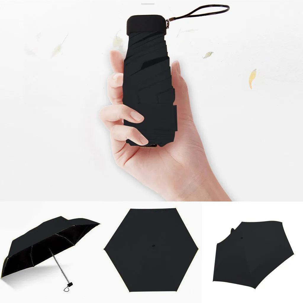 Mini Compact Pocket Umbrella - Flat & Lightweight by HitMyNeed