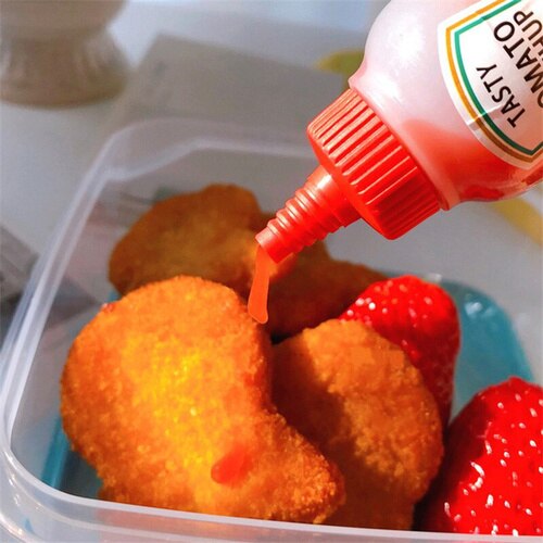 Mini Condiment Squeeze Bottles 25ml (Set of 2) by HitMyNeed