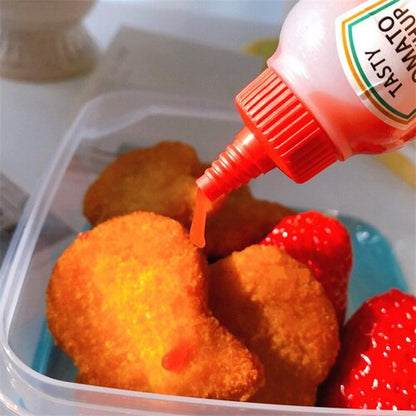 Mini Condiment Squeeze Bottles 25ml (Set of 2) by HitMyNeed