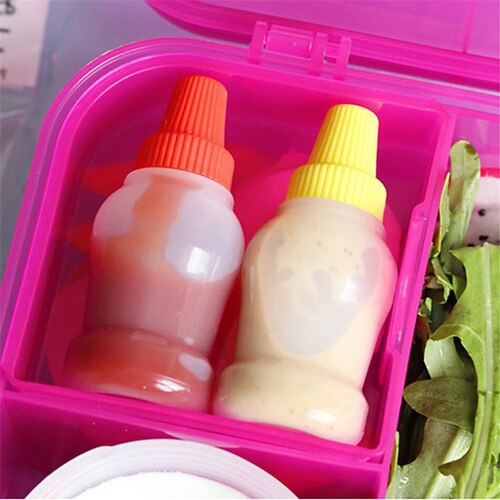 Mini Condiment Squeeze Bottles 25ml (Set of 2) by HitMyNeed