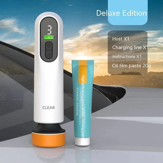 Mini Cordless Car Polisher 3-Speed with LED Display white by HitMyNeed