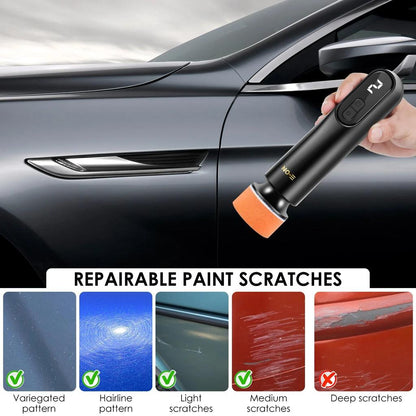 Mini Cordless Car Polisher with LED Display Kit by HitMyNeed