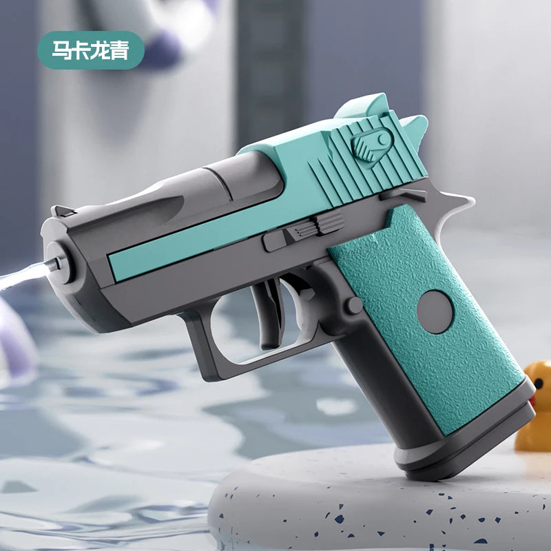 Mini Desert Eagle Style Water Gun Toy green by HitMyNeed