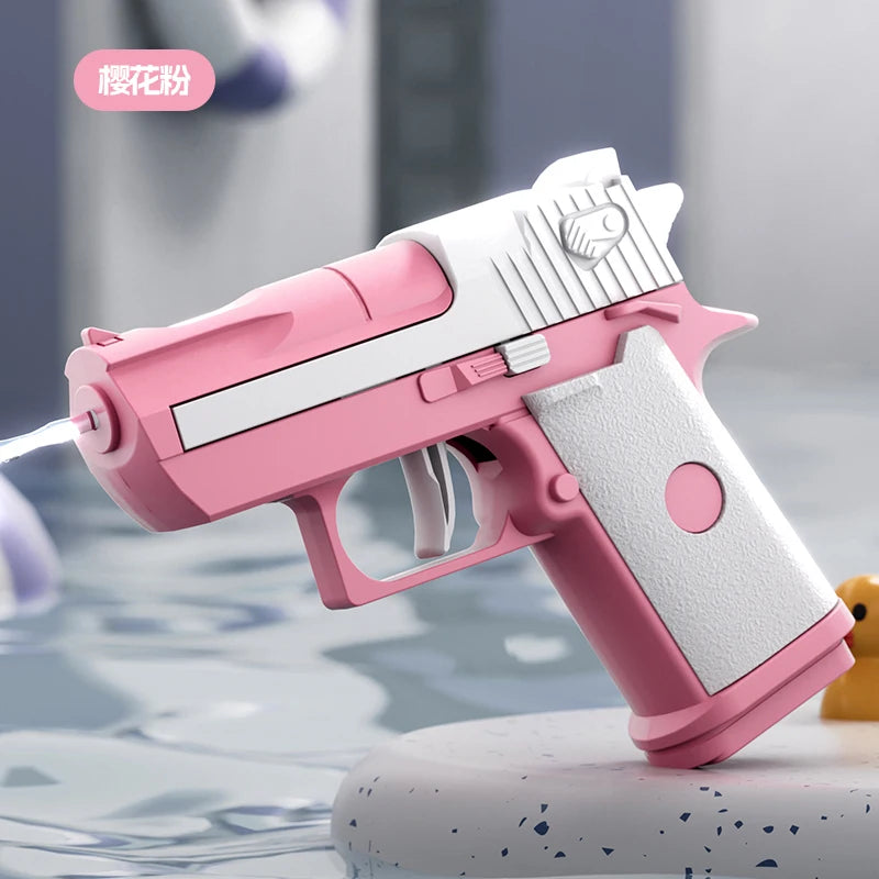 Mini Desert Eagle Style Water Gun Toy pink by HitMyNeed