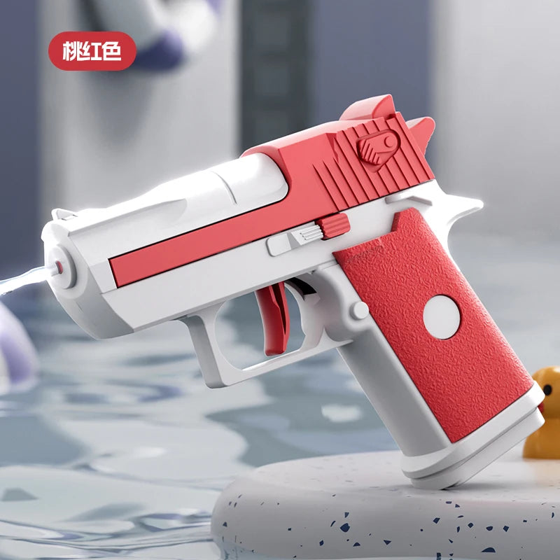 Mini Desert Eagle Style Water Gun Toy red by HitMyNeed