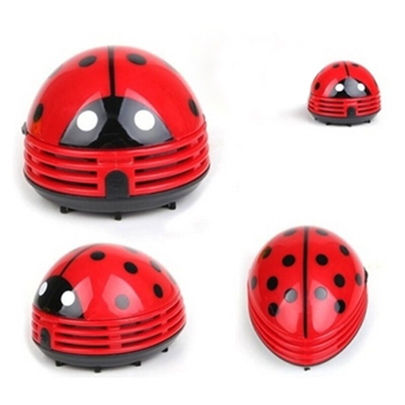 Mini Desk Vacuum Cleaner Ladybug Dust Collector by HitMyNeed