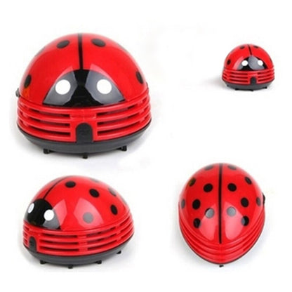 Mini Desk Vacuum Cleaner Ladybug Dust Collector by HitMyNeed