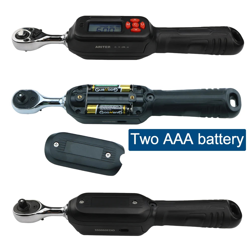 Mini Digital Torque Wrench 1/4" & 3/8" Adjustable by HitMyNeed