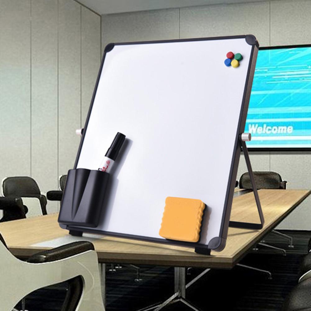 Mini Dry Erase Whiteboard with Foldable Stand by HitMyNeed