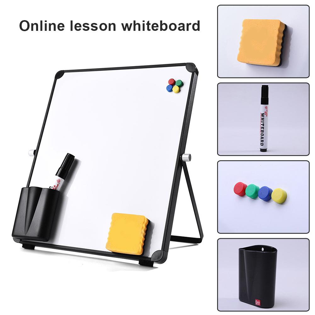Mini Dry Erase Whiteboard with Foldable Stand by HitMyNeed