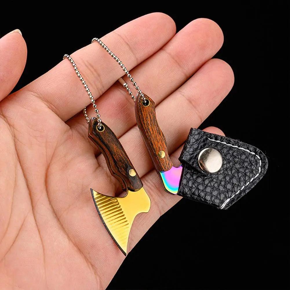 Mini EDC Keychain Knife with Bottle Opener by HitMyNeed