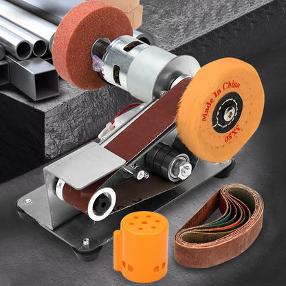 Mini Electric Belt Sander with Variable Speed by HitMyNeed
