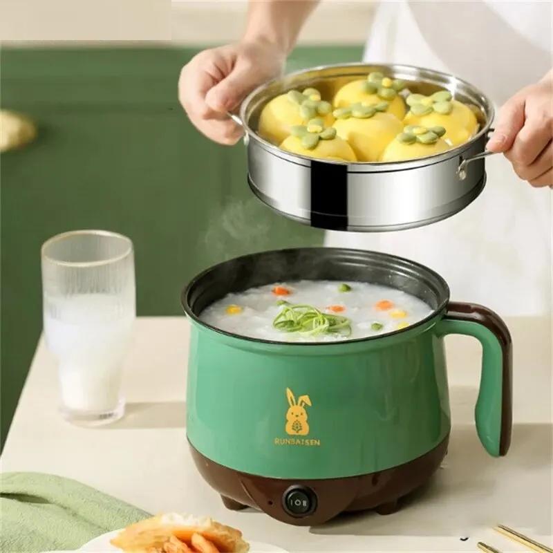 Mini Electric Cooker Double Layer Non-Stick 2 Person by HitMyNeed