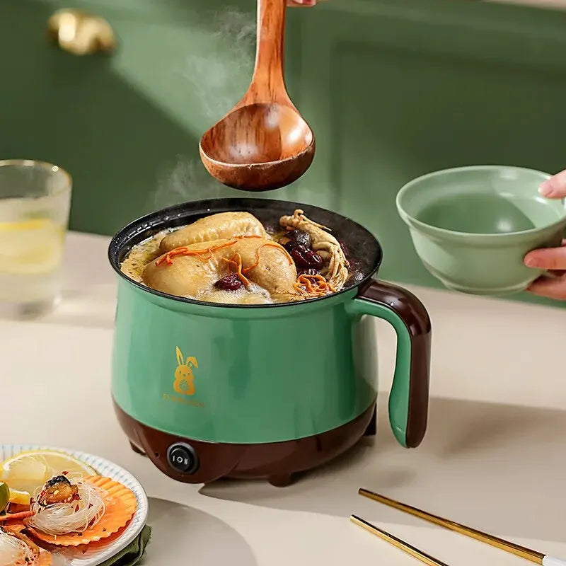 Mini Electric Cooker Double Layer Non-Stick 2 Person by HitMyNeed