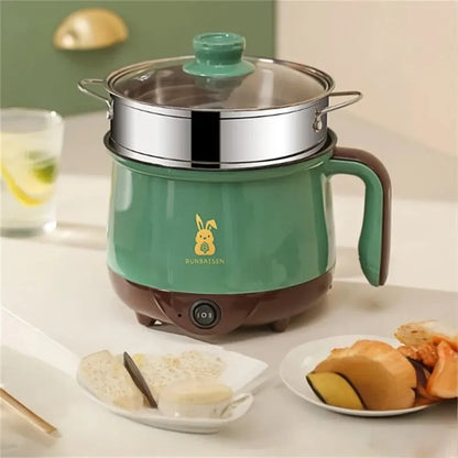 Mini Electric Cooker Double Layer Non-Stick 2 Person by HitMyNeed