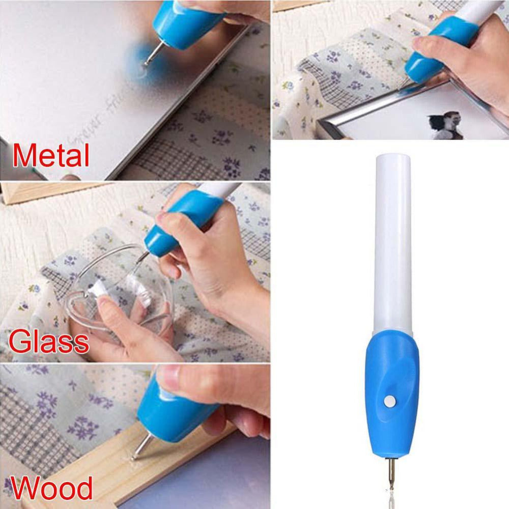 Mini Electric Engraving Pen for Metal, Wood & Glass by HitMyNeed