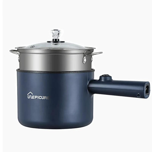 Mini Electric Multi-Function Double Layer Noodle Pot by HitMyNeed