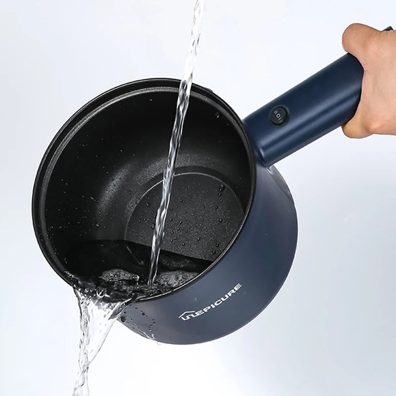 Mini Electric Multi-Function Double Layer Noodle Pot by HitMyNeed