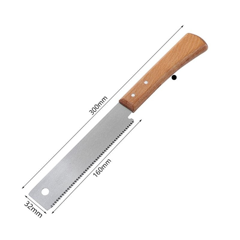 Mini Fine Tooth Woodworking Hand Saw 160mm Blade by HitMyNeed