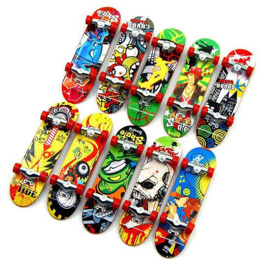 Mini Finger Skateboards Set of 2 with Cool Designs by HitMyNeed