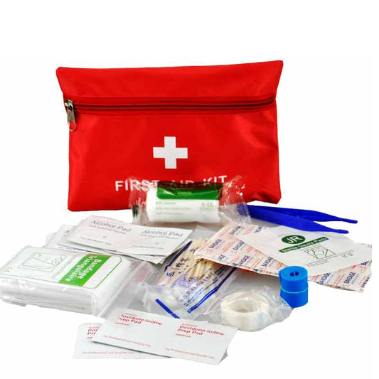 Mini First Aid Kit with Waterproof Bag by HitMyNeed