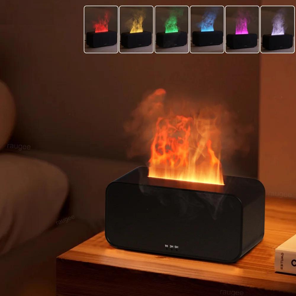 Mini Flame Aroma Humidifier & Essential Oil Diffuser by HitMyNeed
