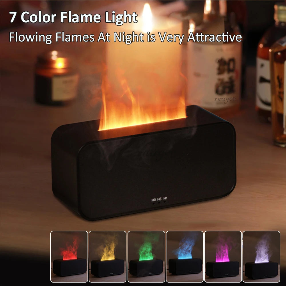 Mini Flame Aroma Humidifier & Essential Oil Diffuser by HitMyNeed