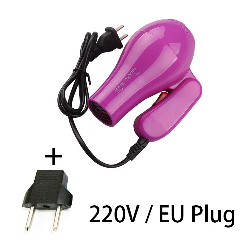Mini Foldable Hair Dryer with Long Cord 850W by HitMyNeed
