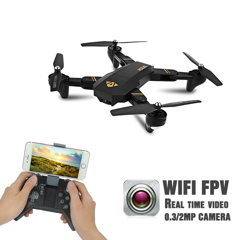 Mini Foldable Selfie Drone with HD Camera by HitMyNeed