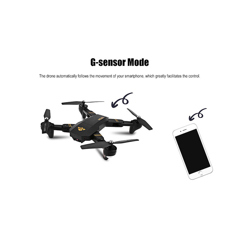 Mini Foldable Selfie Drone with HD Camera by HitMyNeed