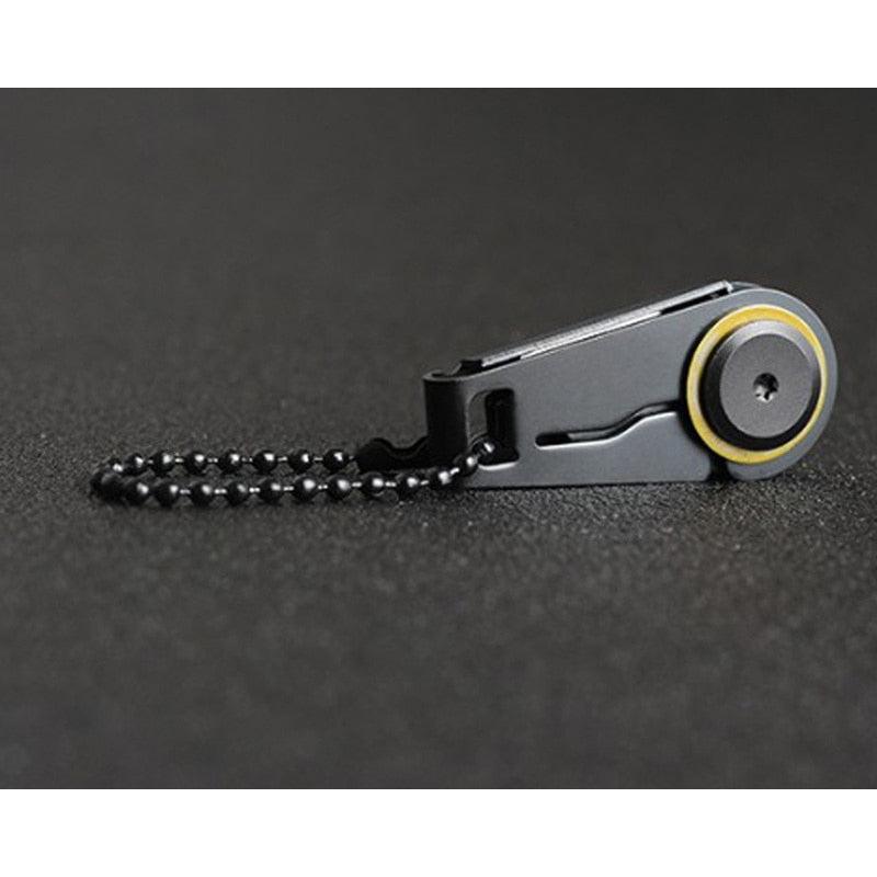 Mini Folding Keychain Pocket Knife by HitMyNeed