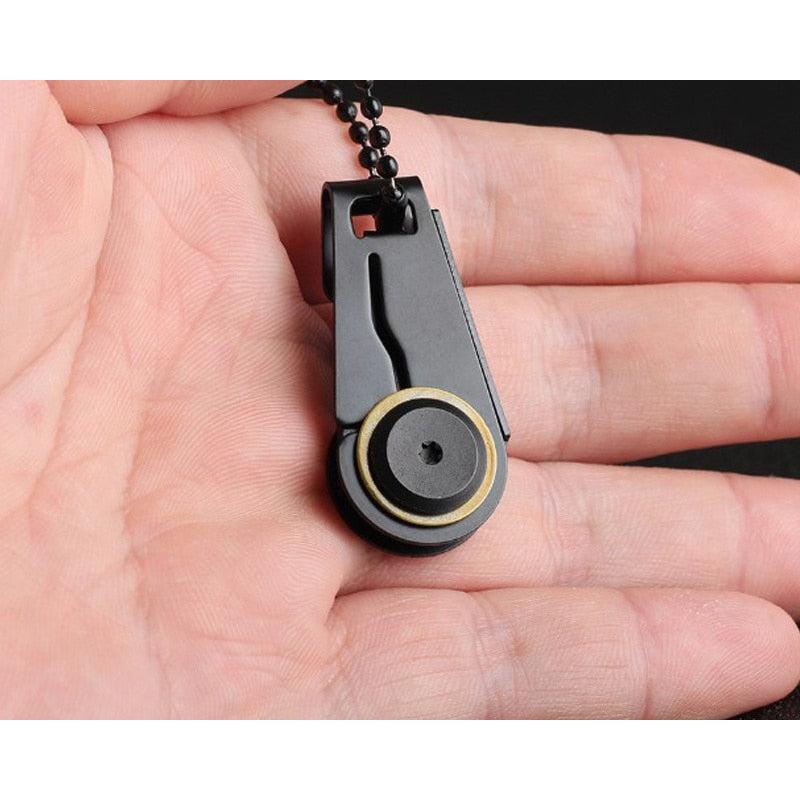Mini Folding Keychain Pocket Knife by HitMyNeed