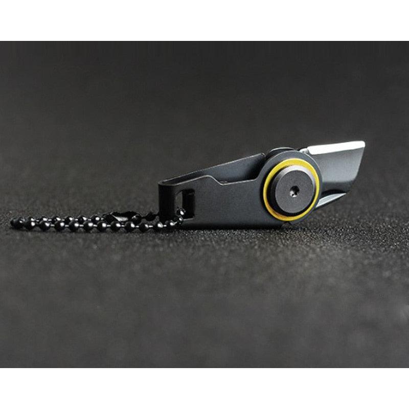 Mini Folding Keychain Pocket Knife by HitMyNeed