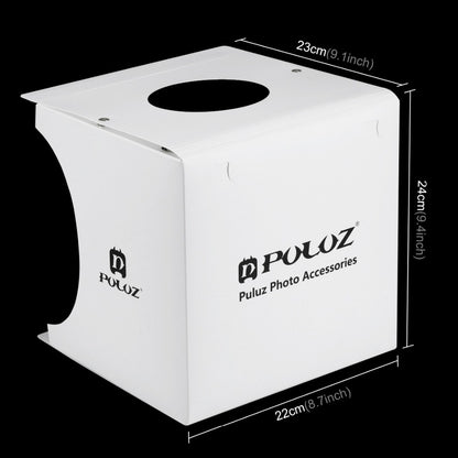 Mini Folding Lightbox Photo Studio with LED by HitMyNeed