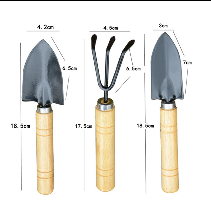 Mini Gardening Hand Tools Set, 3 Pcs by HitMyNeed
