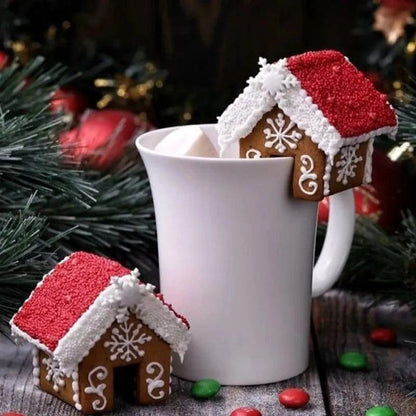 Mini Gingerbread House Stainless Steel Cookie Cutter by HitMyNeed