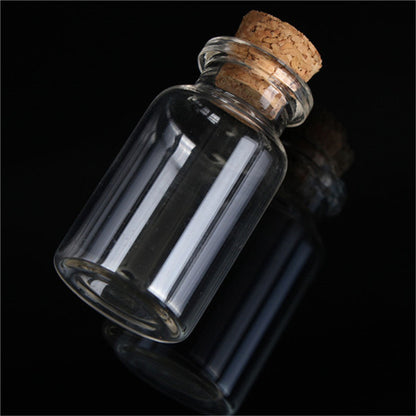Mini Glass Bottles with Cork 12ml (Set of 10) by HitMyNeed