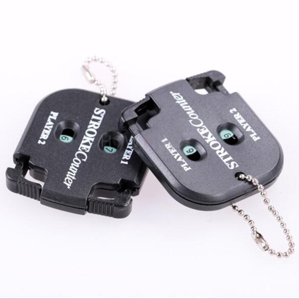 Mini Golf Stroke Counter with Keychain Clip by HitMyNeed