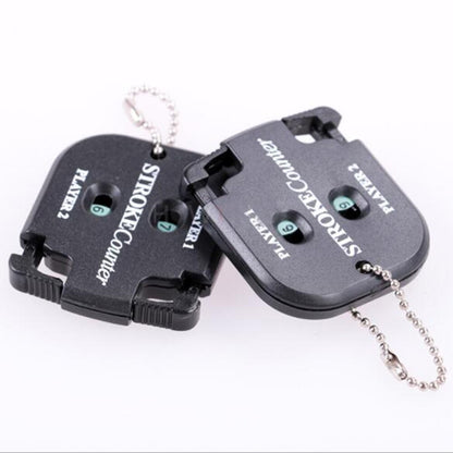 Mini Golf Stroke Counter with Keychain Clip by HitMyNeed