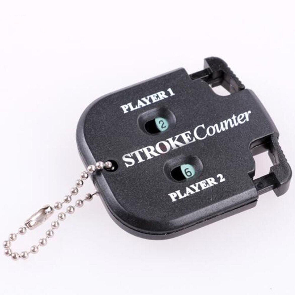 Mini Golf Stroke Counter with Keychain Clip by HitMyNeed